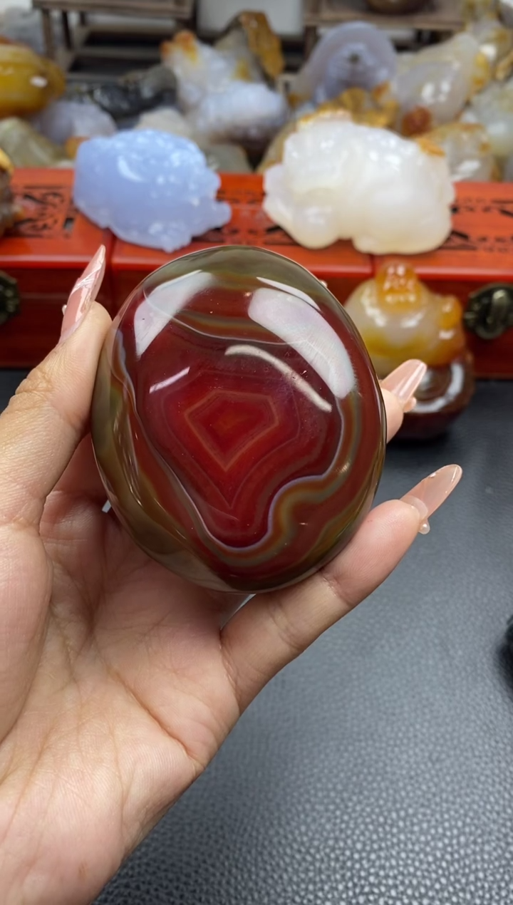 【闪购商品】玛瑙/玉髓手把未镶嵌00