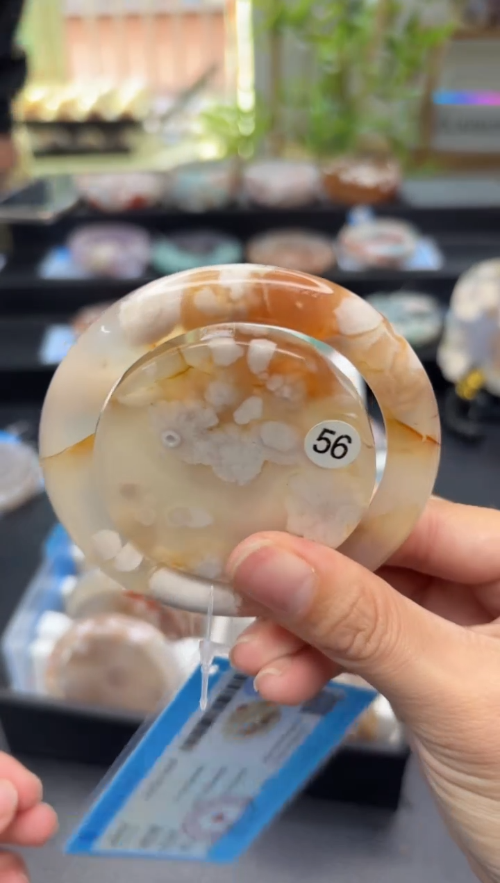 【闪购商品】石英质玉手镯未镶嵌C326(56圈赠送镯心)