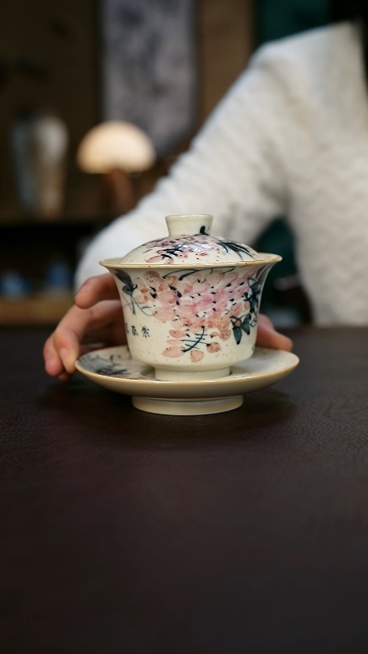 【闪购商品】景德镇陶瓷杯碗柴烧多人