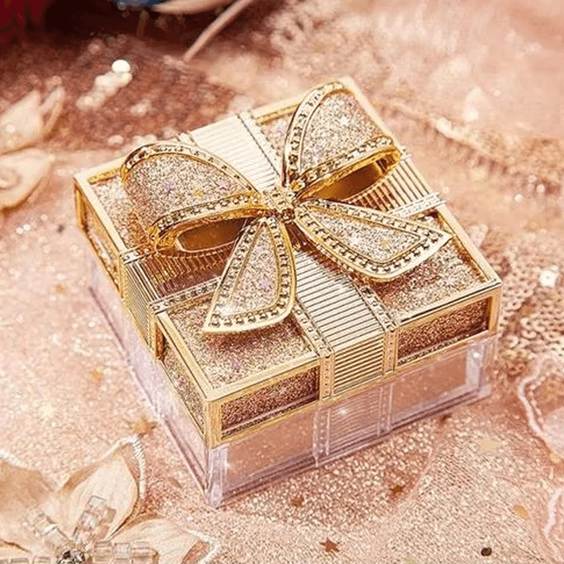 【定妆.控油.磨皮】蝴蝶结定妆蜜粉防水防汗不脱妆不卡粉玛可安迪 