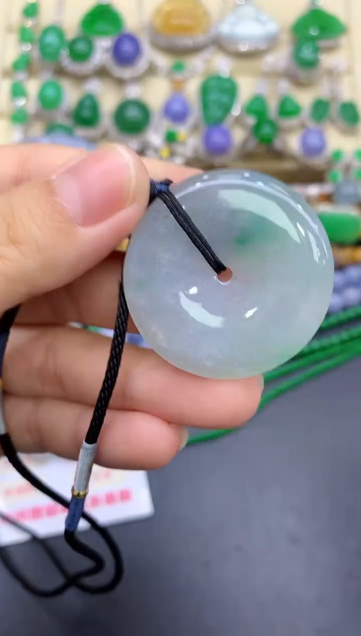 颈饰未镶嵌翡翠374-中国好珍宝