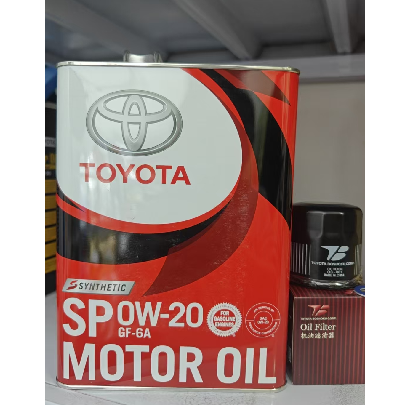 国行 0W20 日本原装进口 丰田原厂4L 保证正品