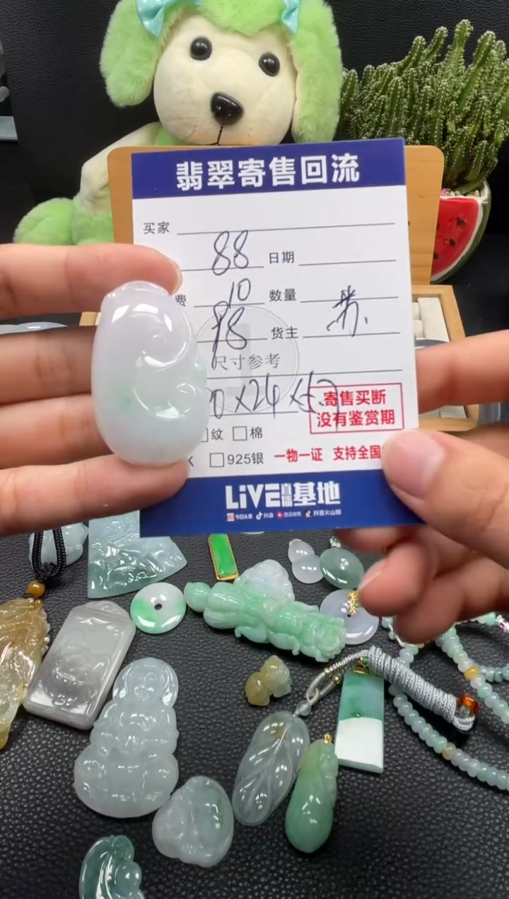 颈饰未镶嵌翡翠10149911