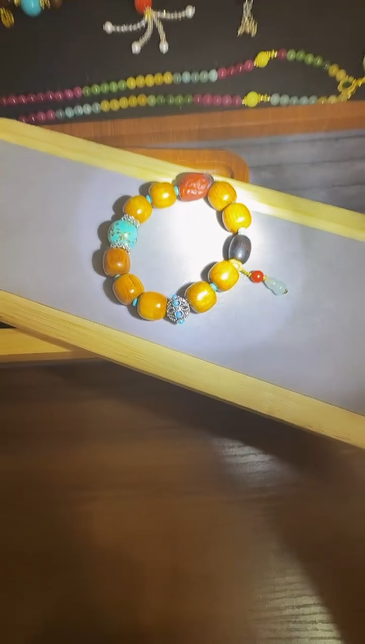 玛瑙/玉髓手链银S925镶嵌S179