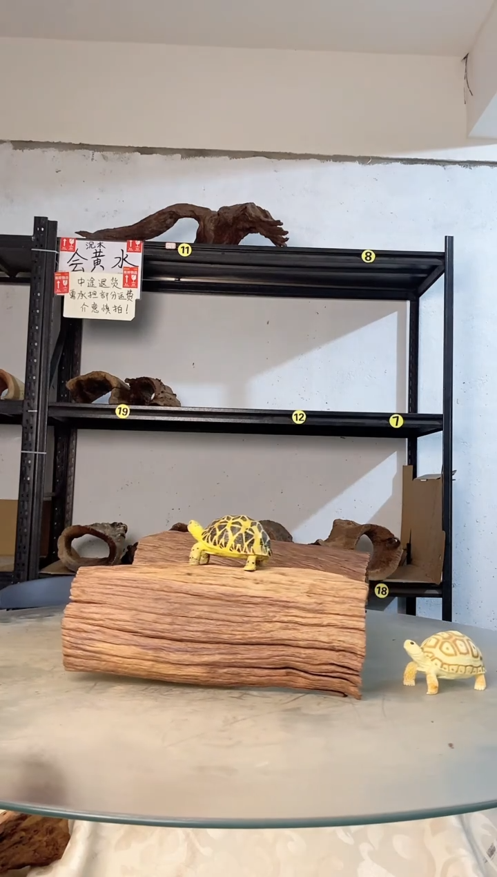 沃**冷鱼缸爬宠造景素823