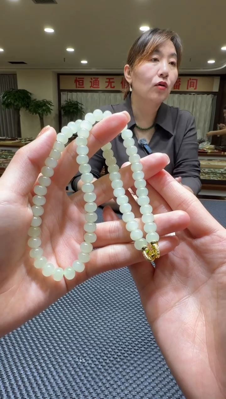 颈饰未镶嵌和田玉项链8