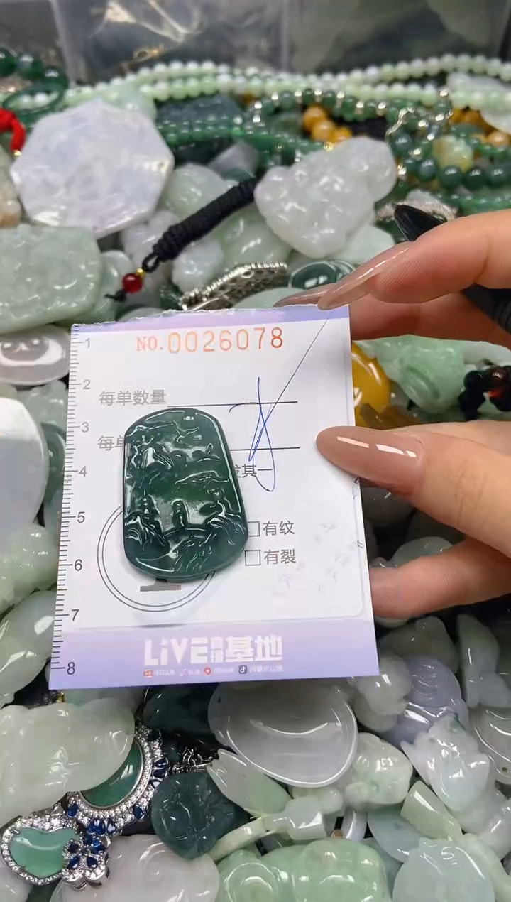 【闪购商品】翡翠颈饰未镶嵌闪购0026078