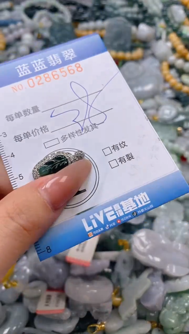 翡翠未镶嵌颈饰闪购0286568