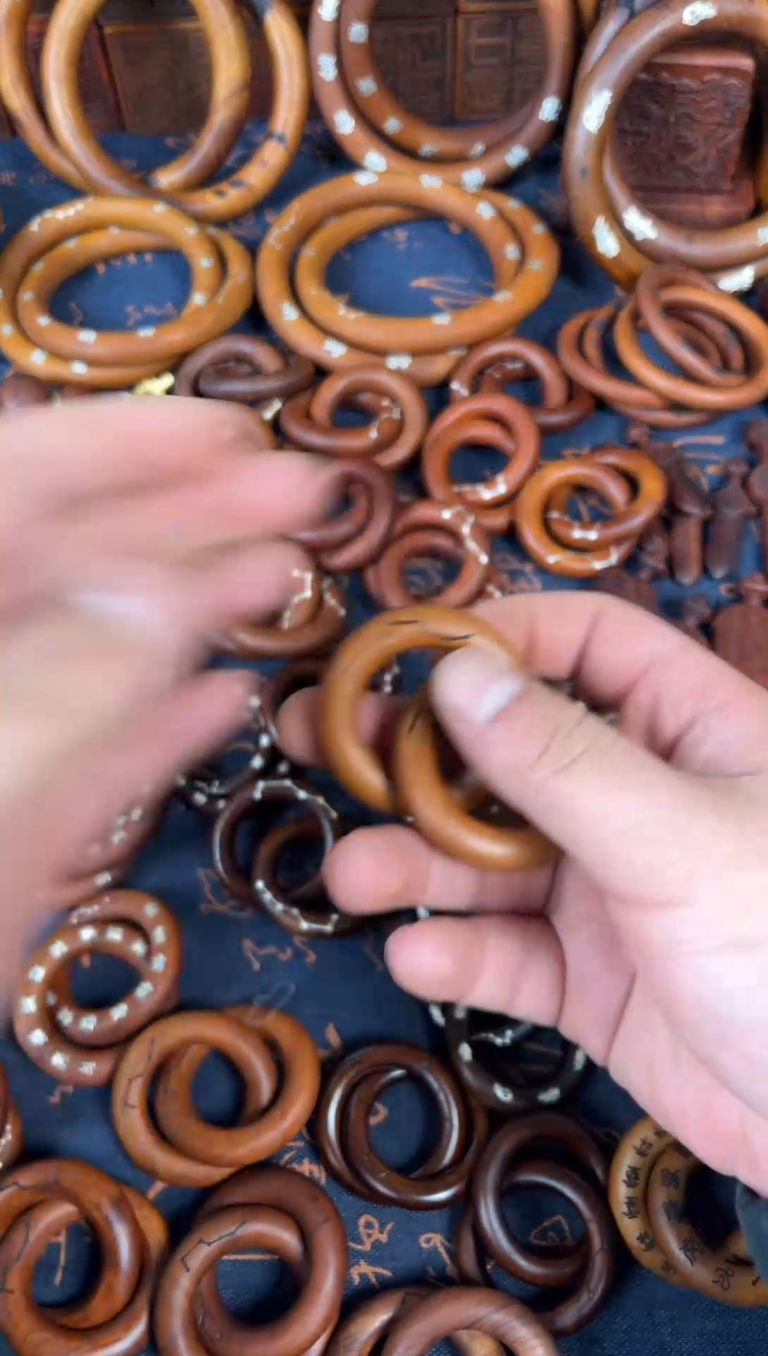 木枣木雷焦小乾坤圈刻六七星