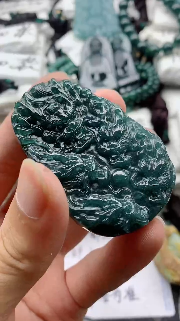 翡翠未镶嵌颈饰888888888