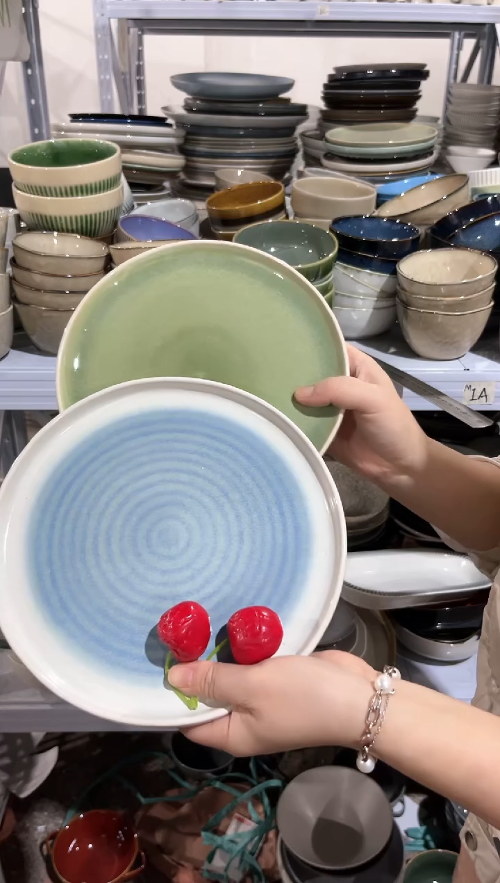 【闪购商品】瓷片外贸尾货瑕疵满20包邮X2 小盘组合