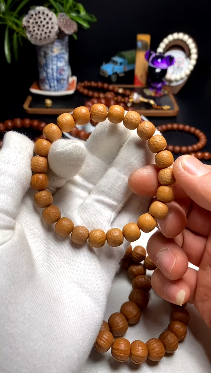 【闪购商品】猴头核桃手串雨墨臻至波澜