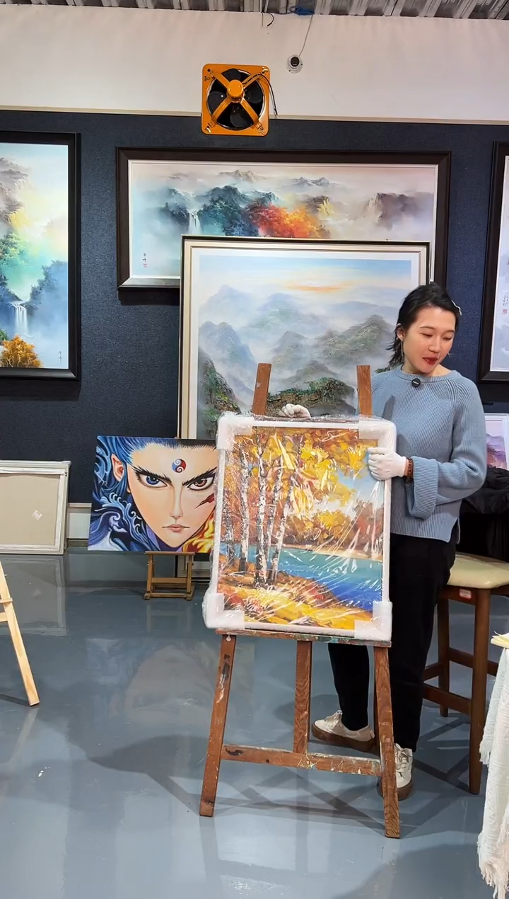 【闪购商品】油画118号 50*60 树-手绘油画