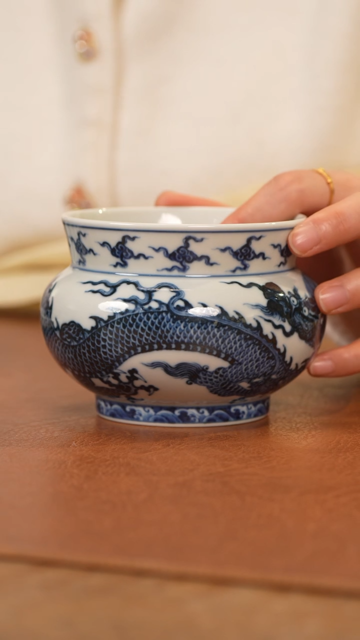 【闪购商品】杯丰雅赏玩龙纹建水补差价