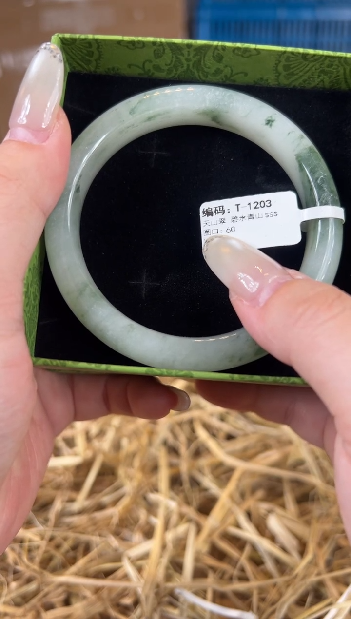 未镶嵌手镯石英质玉T1203