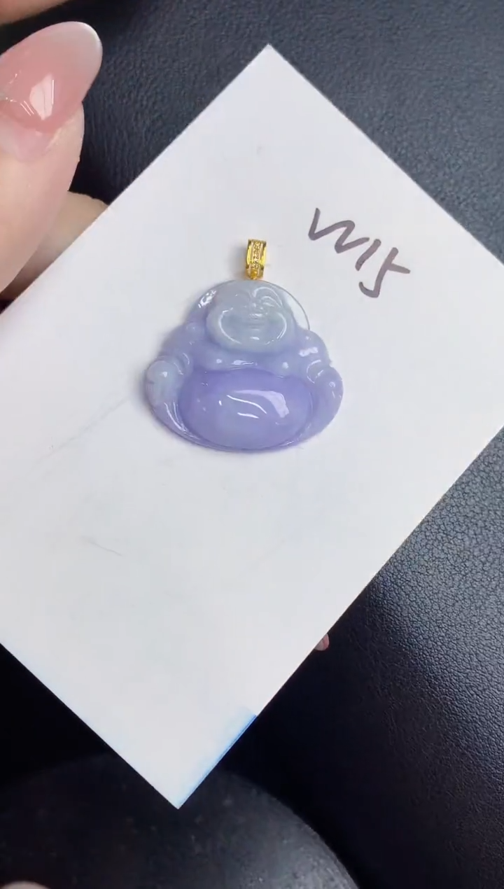 【闪购商品】翡翠颈饰18K金镶嵌000000000