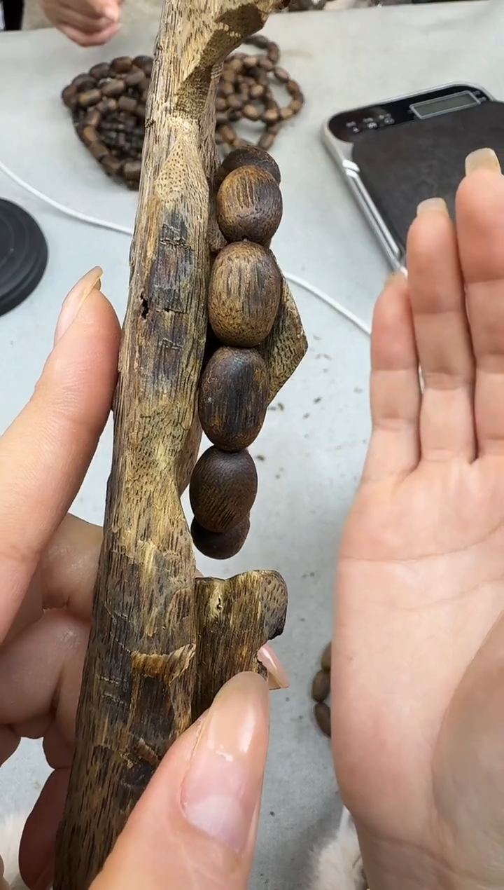 沉香沉香碎屑1113张勺子原材料静静沉香甄选多样性发一