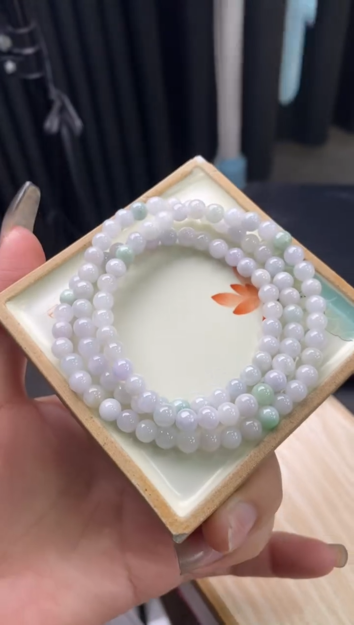 【闪购商品】翡翠手链未镶嵌手串2601