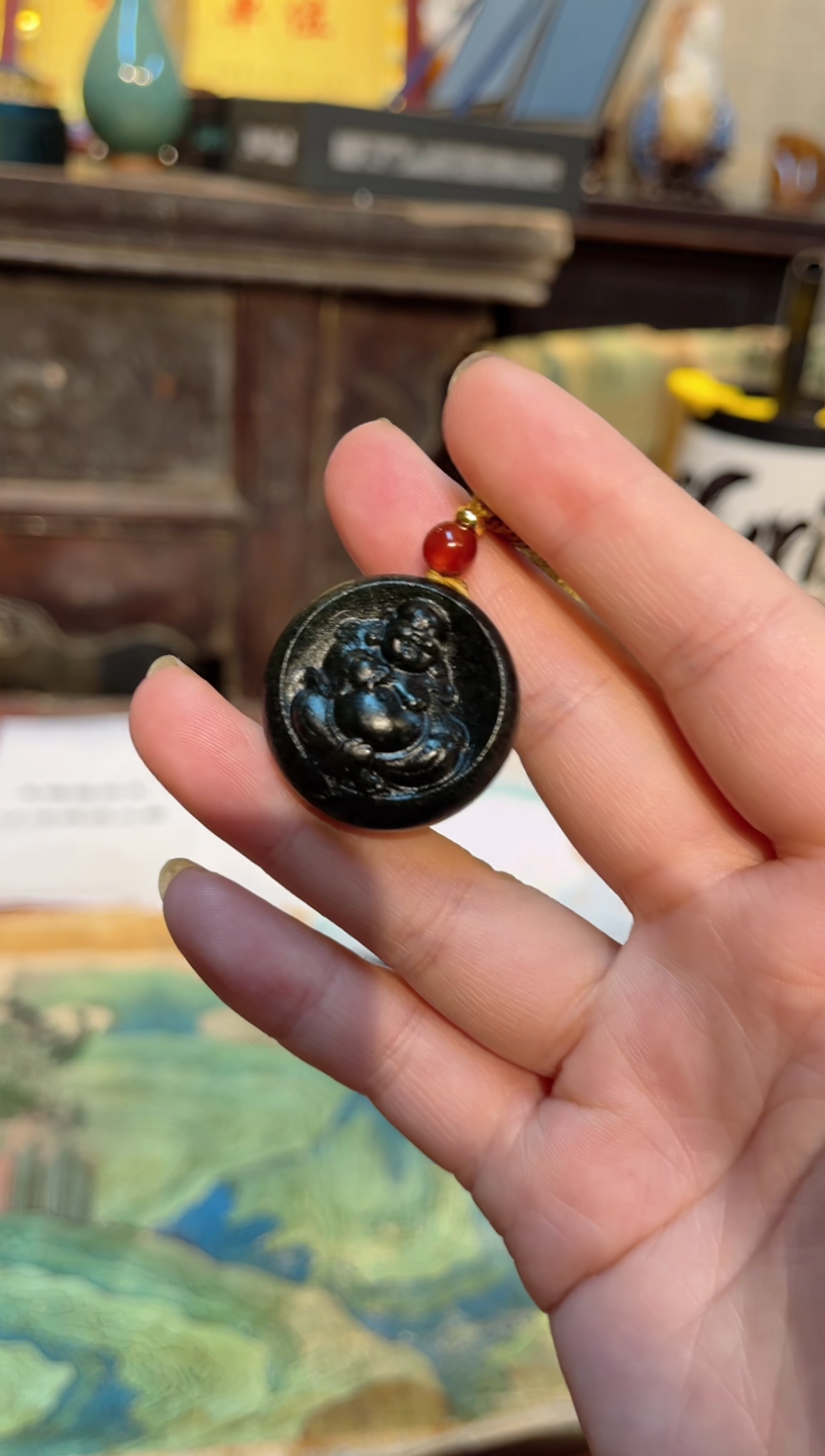 【闪购商品】和田玉挂件未镶嵌1