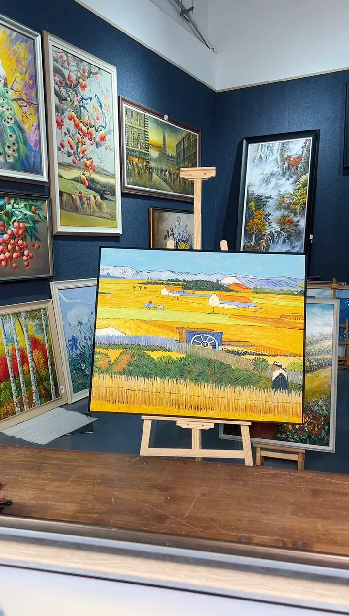 【闪购商品】油画24号 80*100 丰收-手绘油画