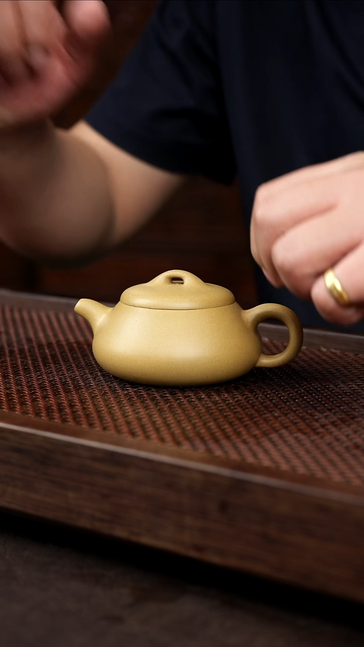 茶壶紫砂2-5矮瓢