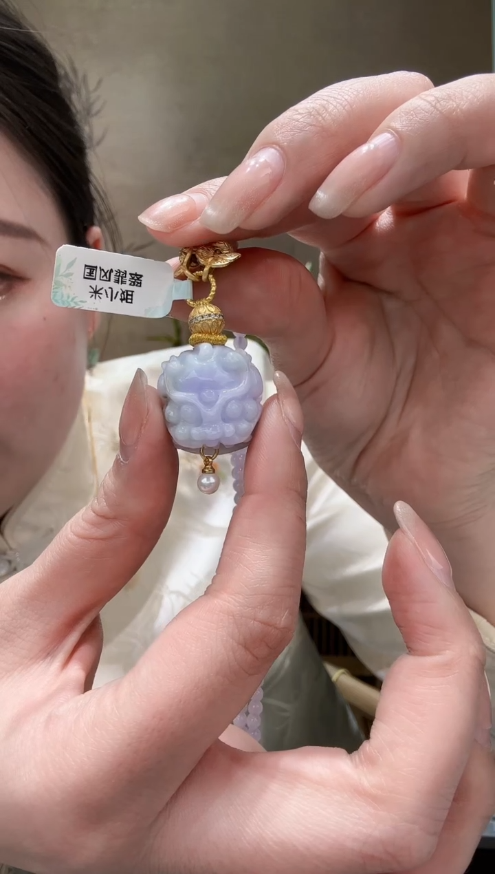 【闪购商品】翡翠耳饰未镶嵌吊坠