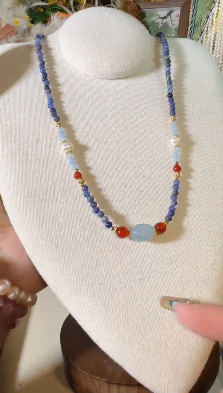 未镶嵌青金石项链119