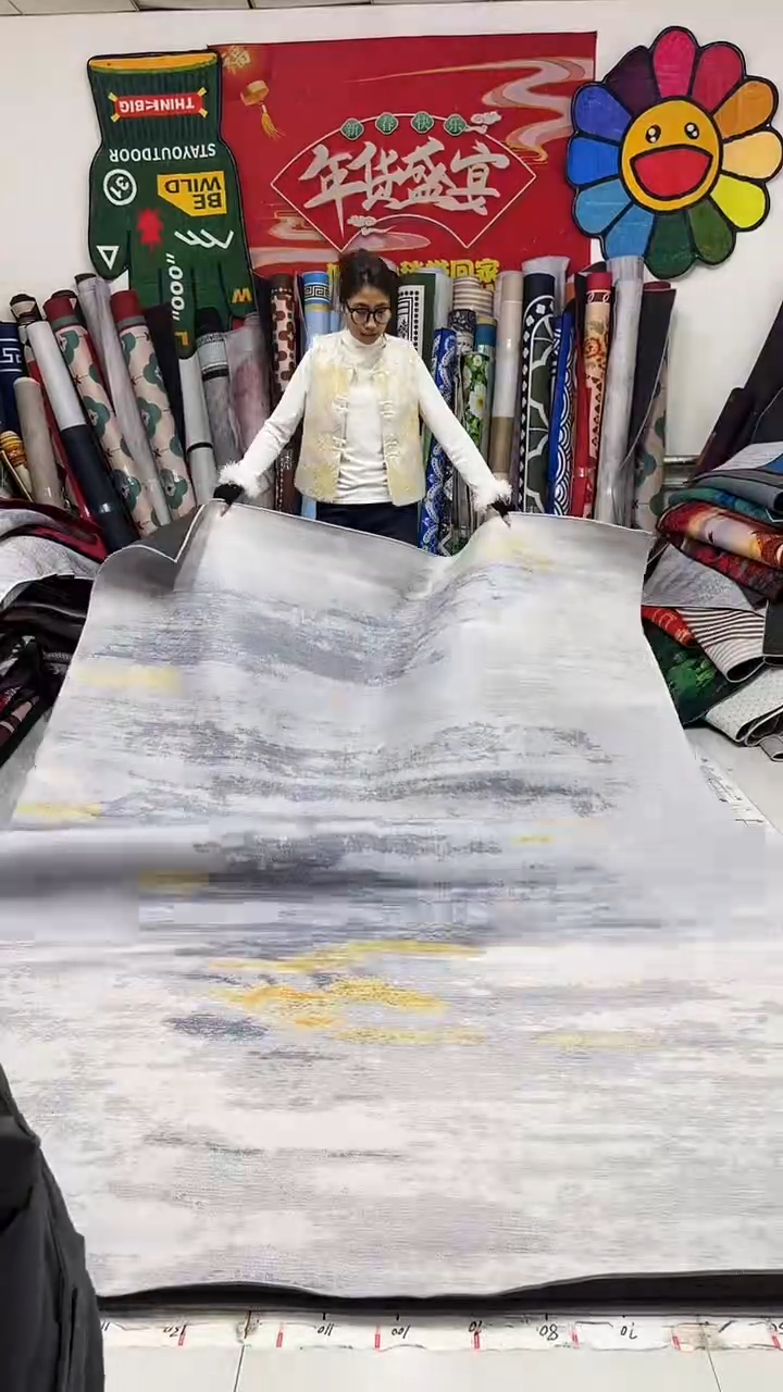 棉麻绒016 200*300瑕疵