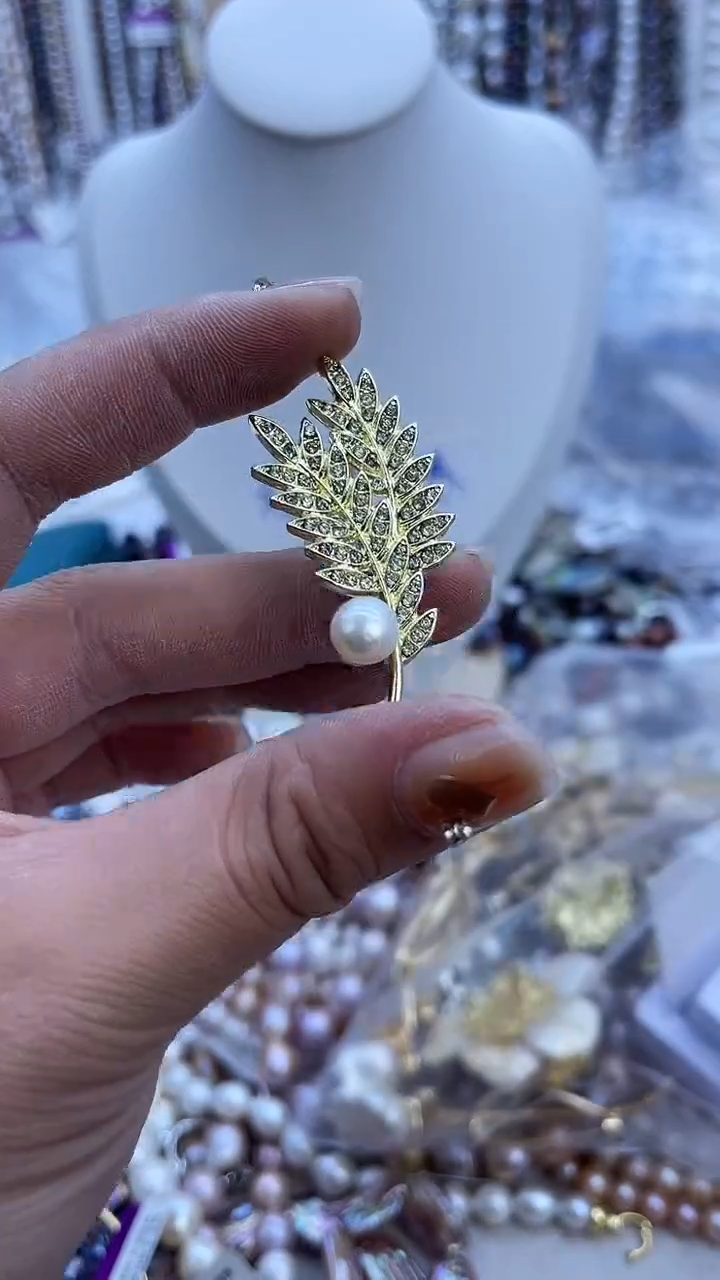 【闪购商品】淡水珍珠耳饰未镶嵌946