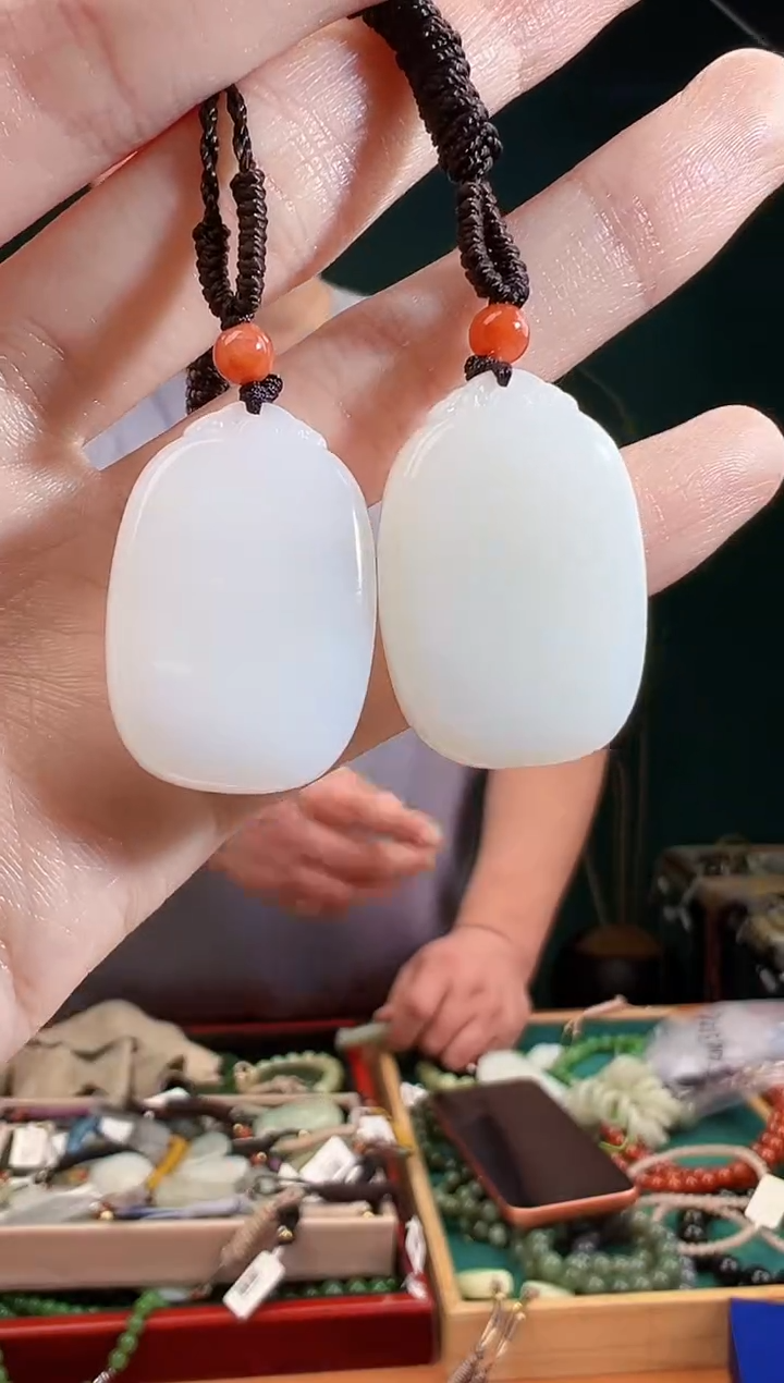 颈饰未镶嵌和田玉多样性发货 拍一单发一个