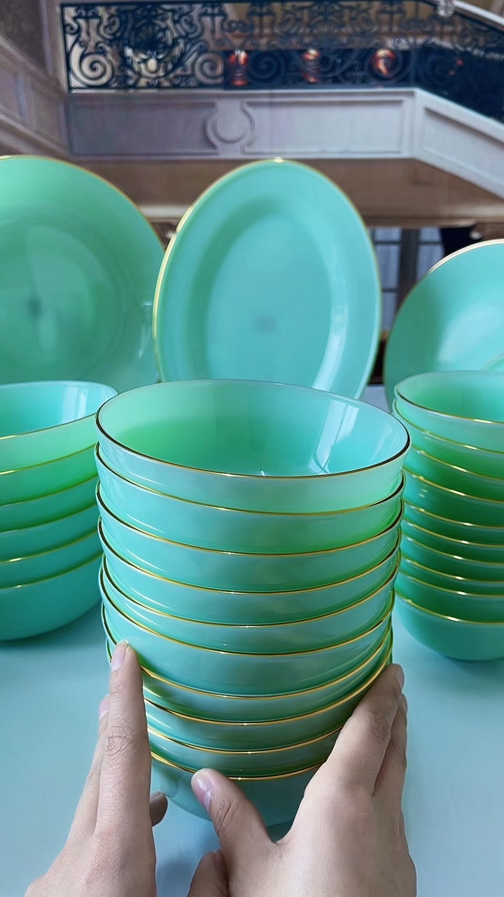 【闪购商品】...5.5英寸玉瓷碗10个口径13.8厘米