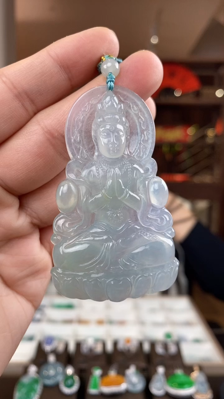 【闪购商品】翡翠吊坠(不含链)未镶嵌翡翠度母