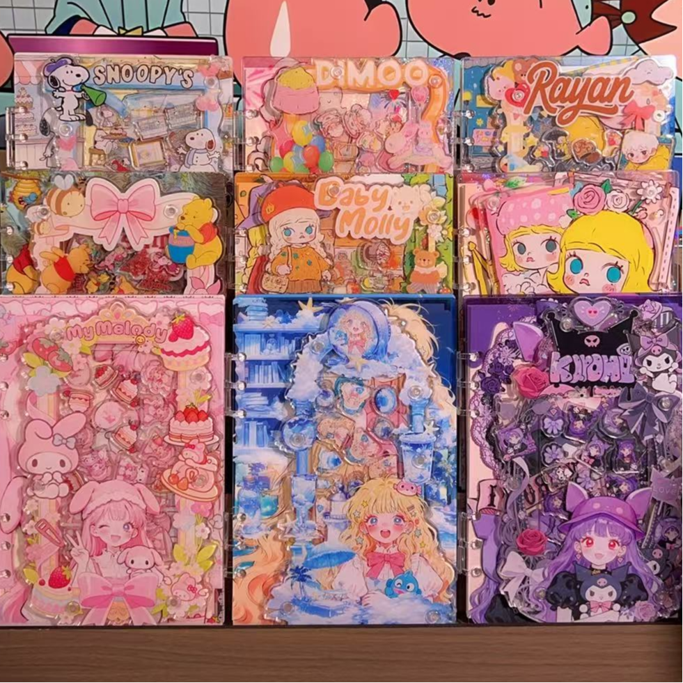 A5（竖版）异形高定亚克力加厚高颜值摇摇本~