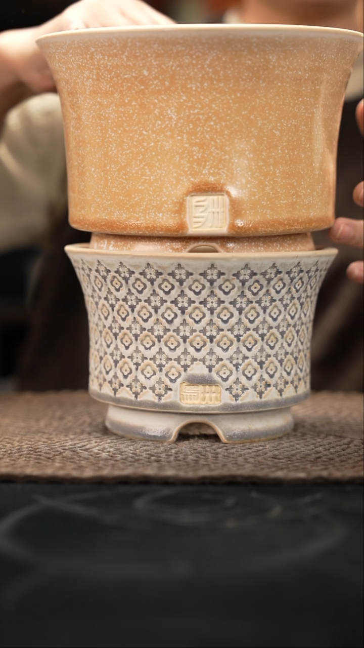 口径花盆-12-07-438一组2个默认有瑕