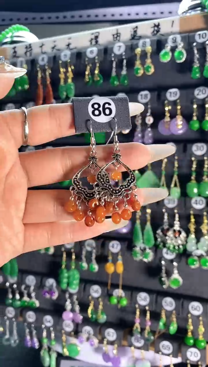 【闪购商品】翡翠颈饰银S925镶嵌86...