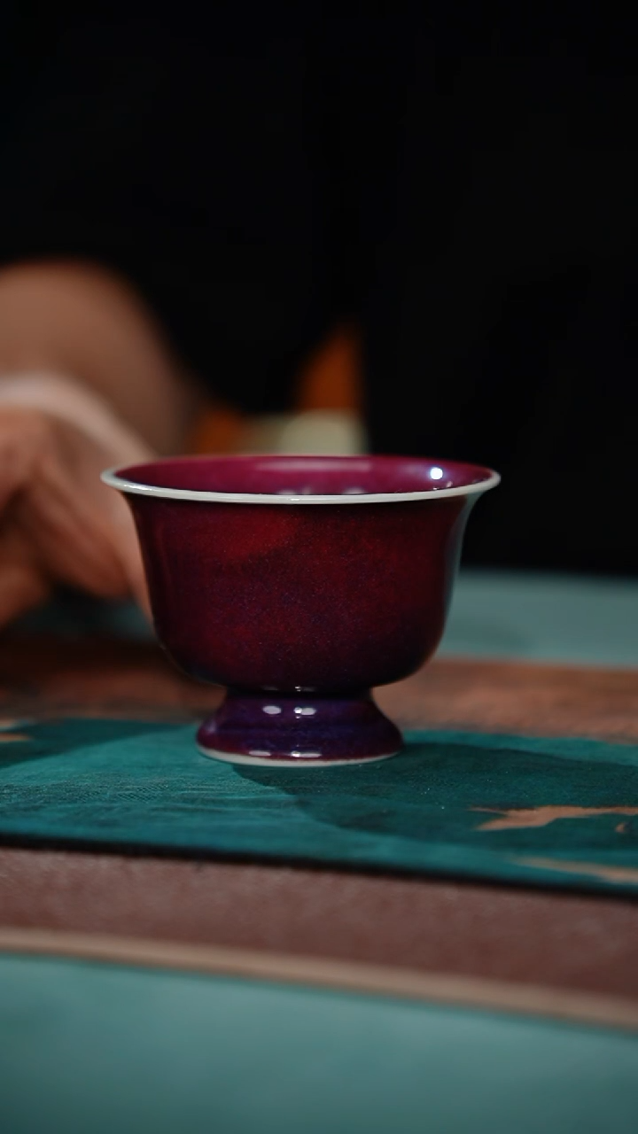 96-1高足铃铛杯（四十七号釉）