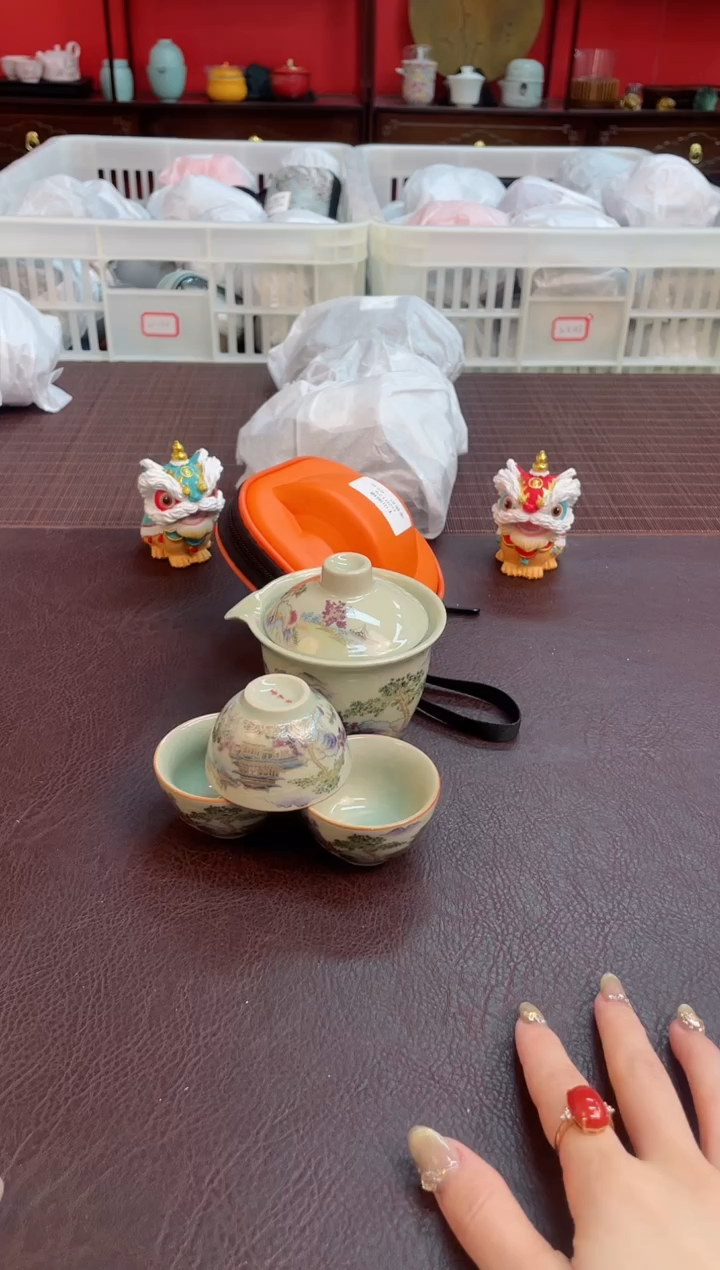 【闪购商品】瓷片【沉鱼茶器】清货底价 库存单一