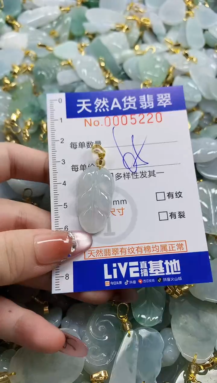 颈饰未镶嵌翡翠天然A货翡翠