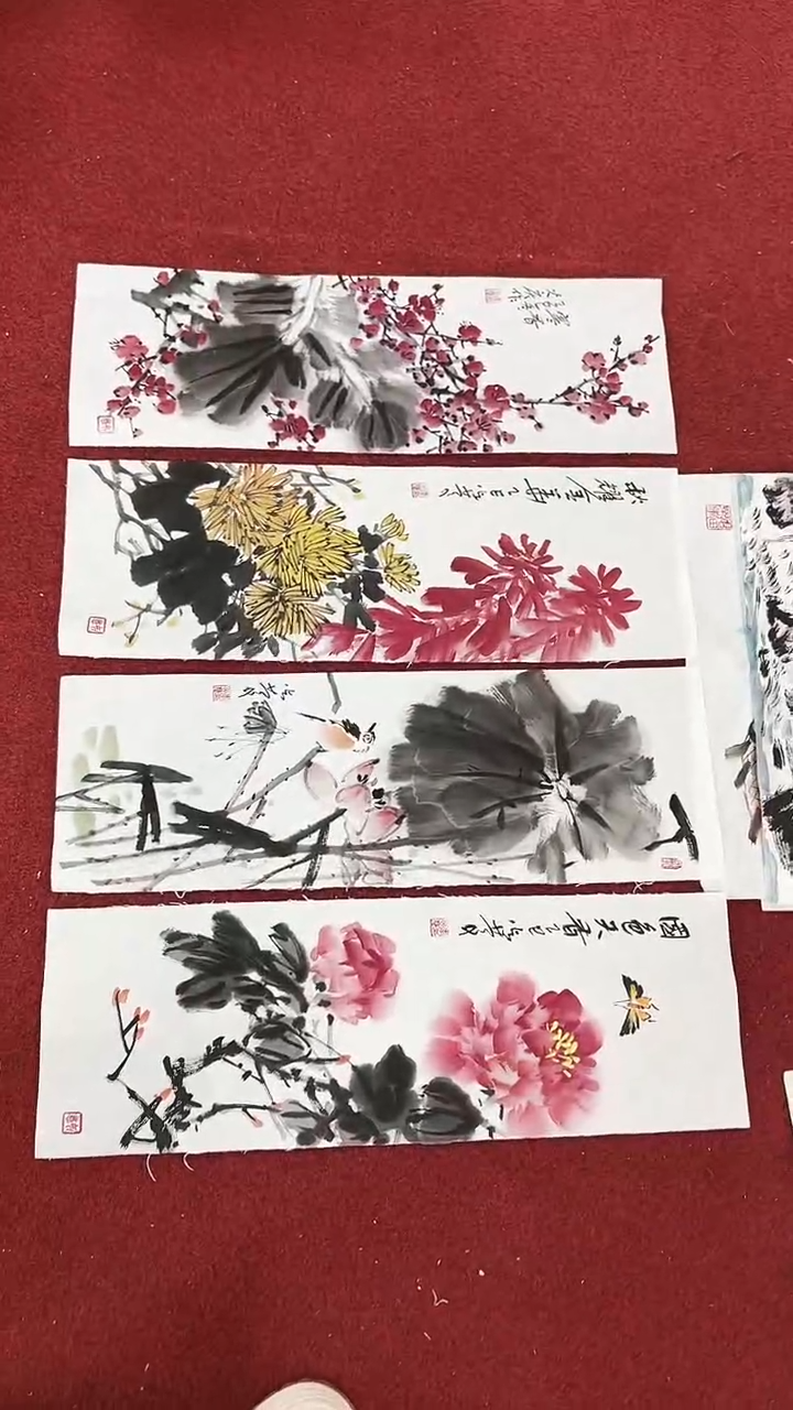 国画李火庆/国画/花鸟