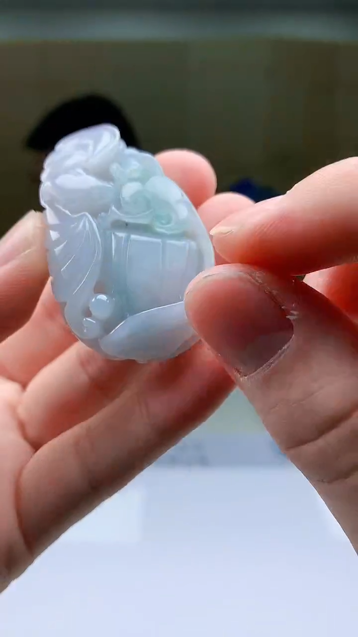 【闪购商品】翡翠颈饰未镶嵌5152bb-jj挂件6