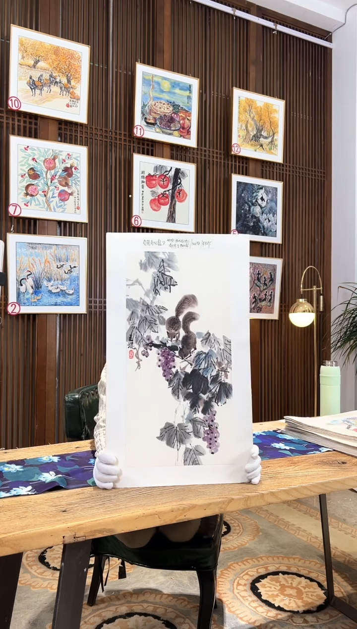 版画版画耿玉琨名章限量版画S