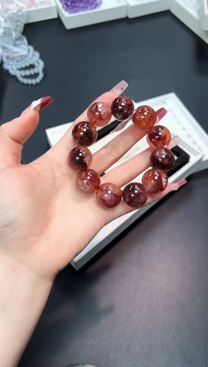 【闪购商品】水晶手串未镶嵌90S多样性发其一/1条19MM默认微瑕