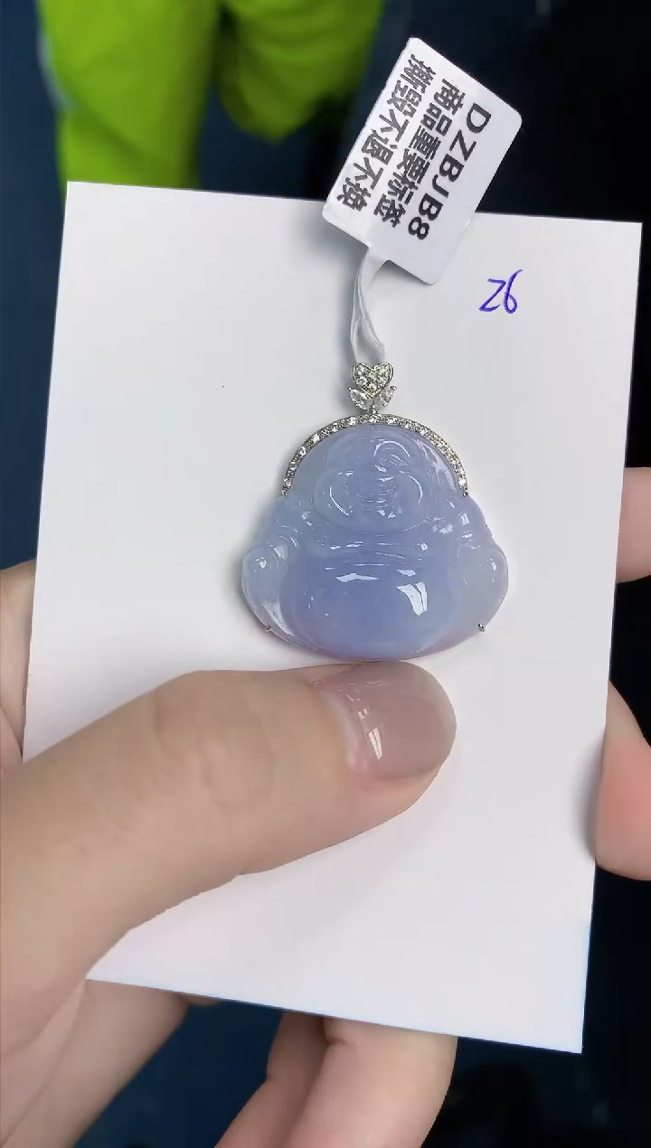 【闪购商品】翡翠颈饰18K金镶嵌多样性发其一
