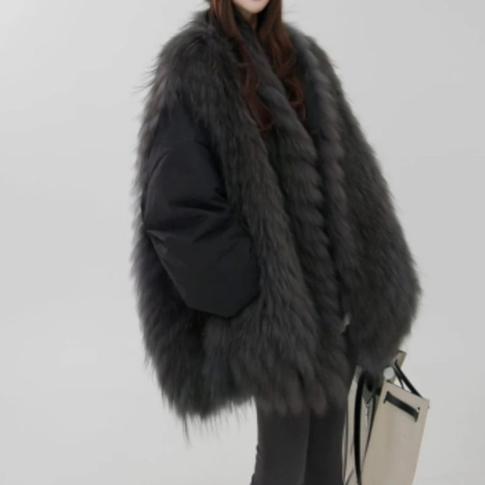 2025年网红同款鹅绒服外套冬新款休闲宽松韩系