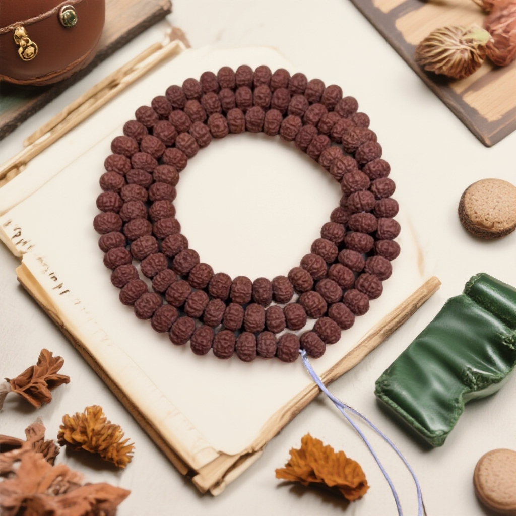 六瓣原皮原色爆肉树王小金刚菩提108颗脖挂文玩可盘玩收藏