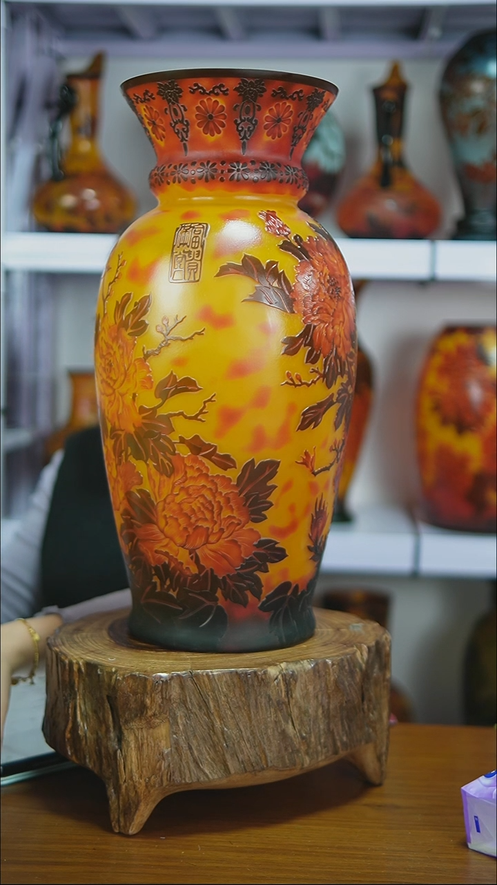 艳落地格雷花瓶49公分