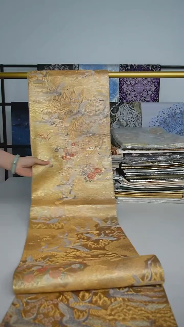 织绣101仙鹤风景画特价