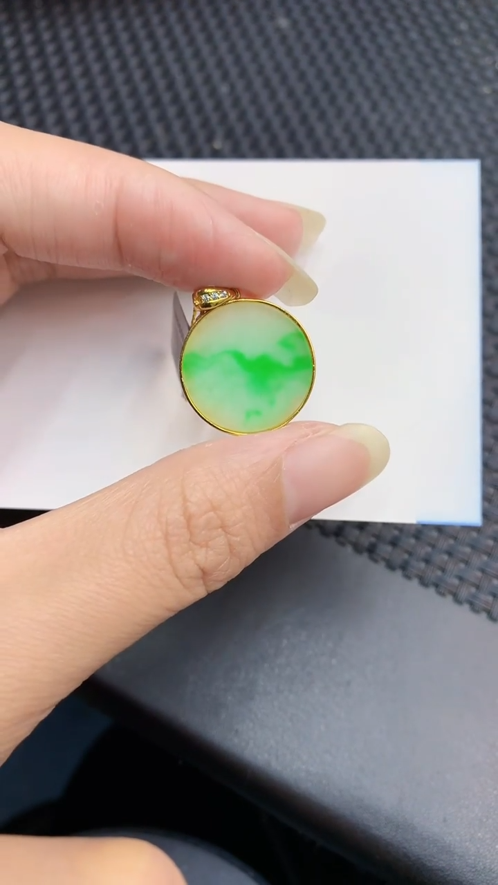 【闪购商品】翡翠颈饰银S925镶嵌            8