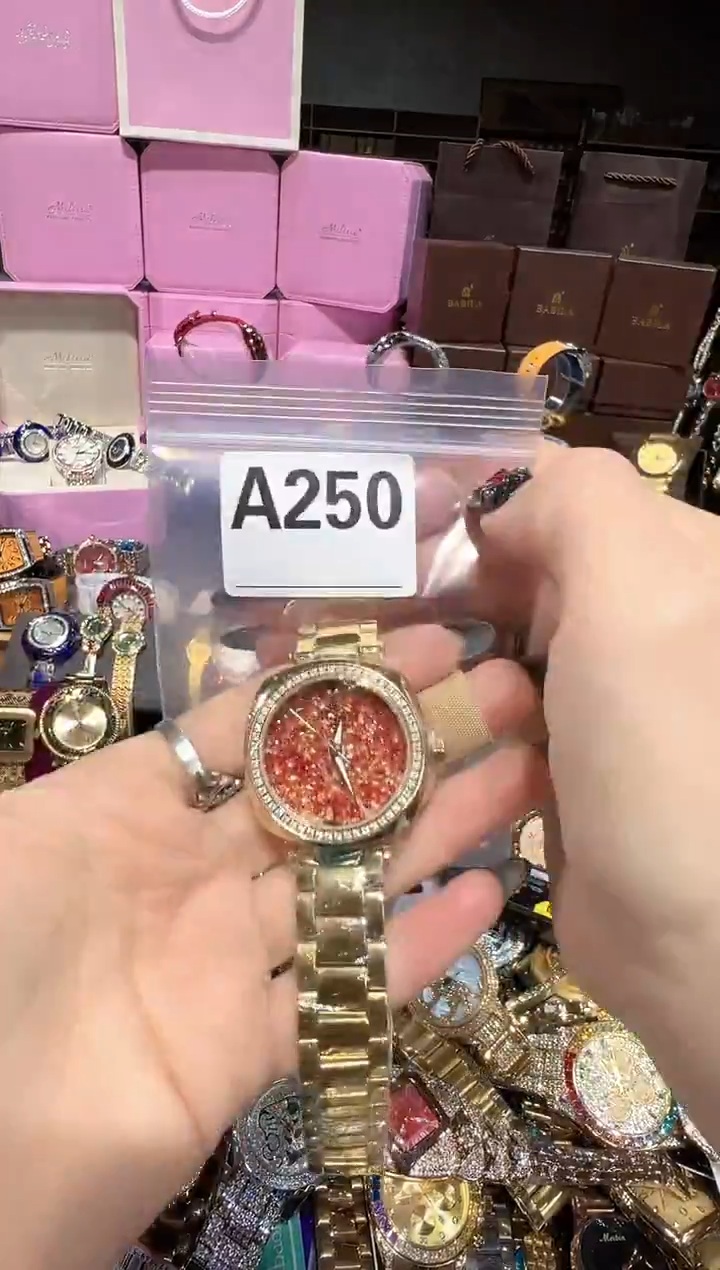 石英机芯不锈钢不锈钢直播定闪专用