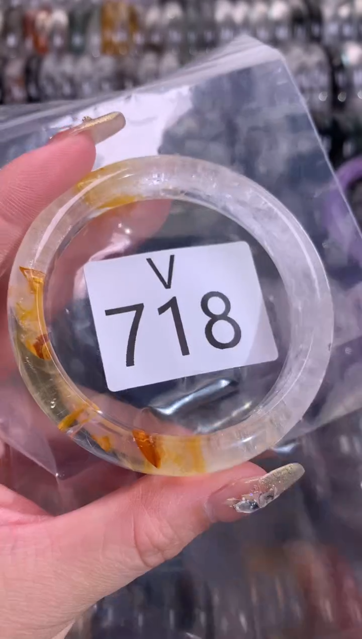 【闪购商品】水晶水晶手镯未镶嵌718-55